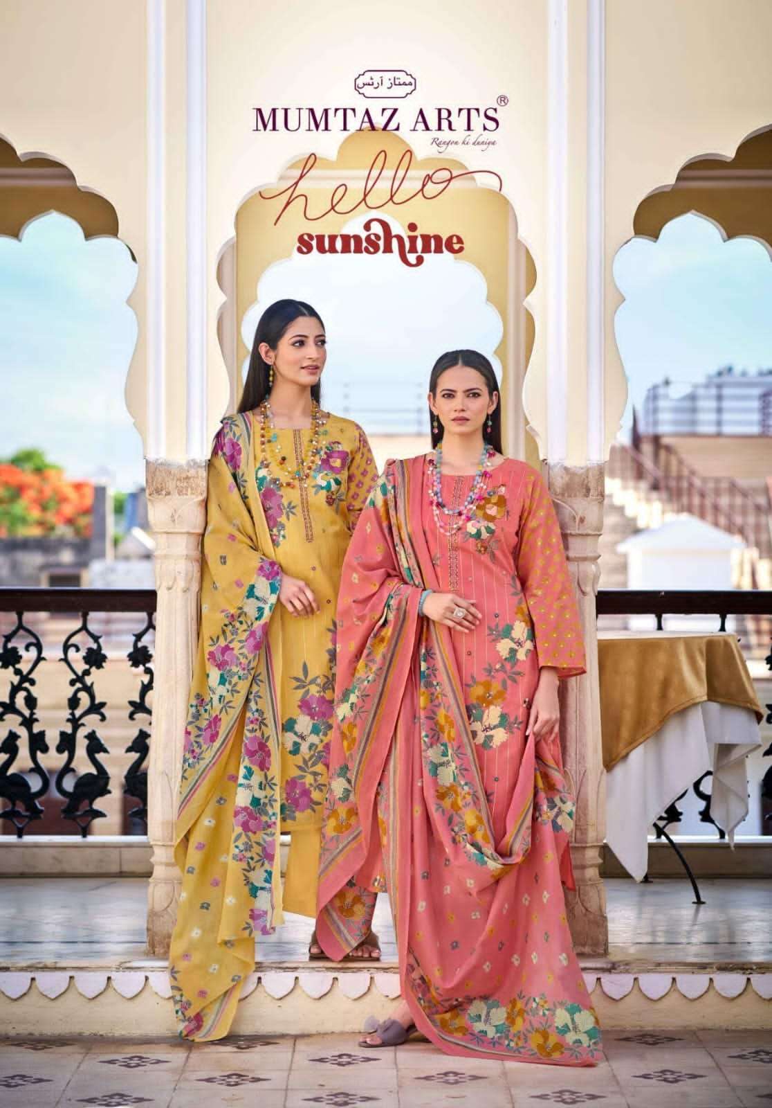 MUMTAZ ARTS HELLO SUNSHINE COTTON SUIT WHOLESALER 2025