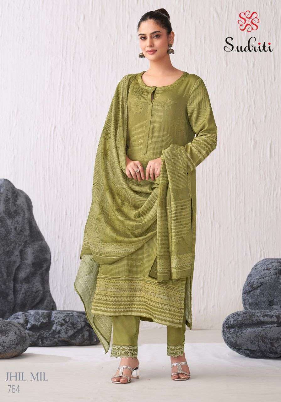 SUDRITI JHILMIL SATIN LADIES SUIT WHOLESALER BEST RATE 2025