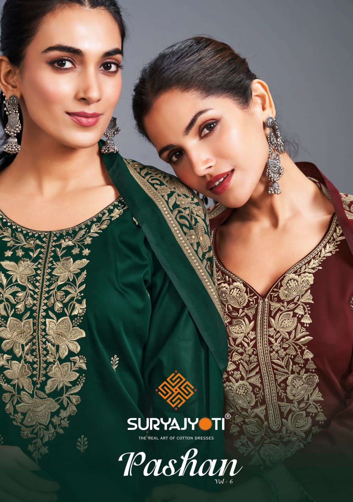SURYAJYOTI PASHAN VOL 6 ZAM SATIN SALWER SUIT WHOLESALER 2025