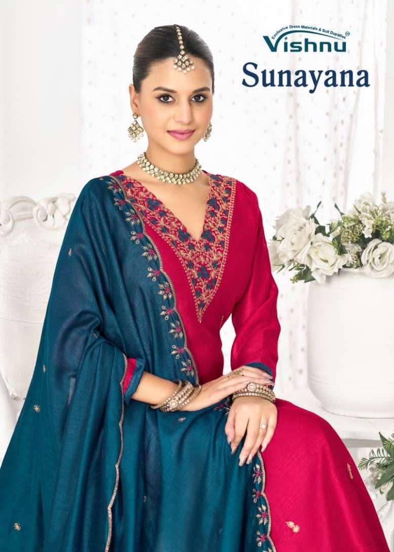 VISHNU SUNAYANA FANCY WEAR LADIES SUIT WHOLESALER 2025