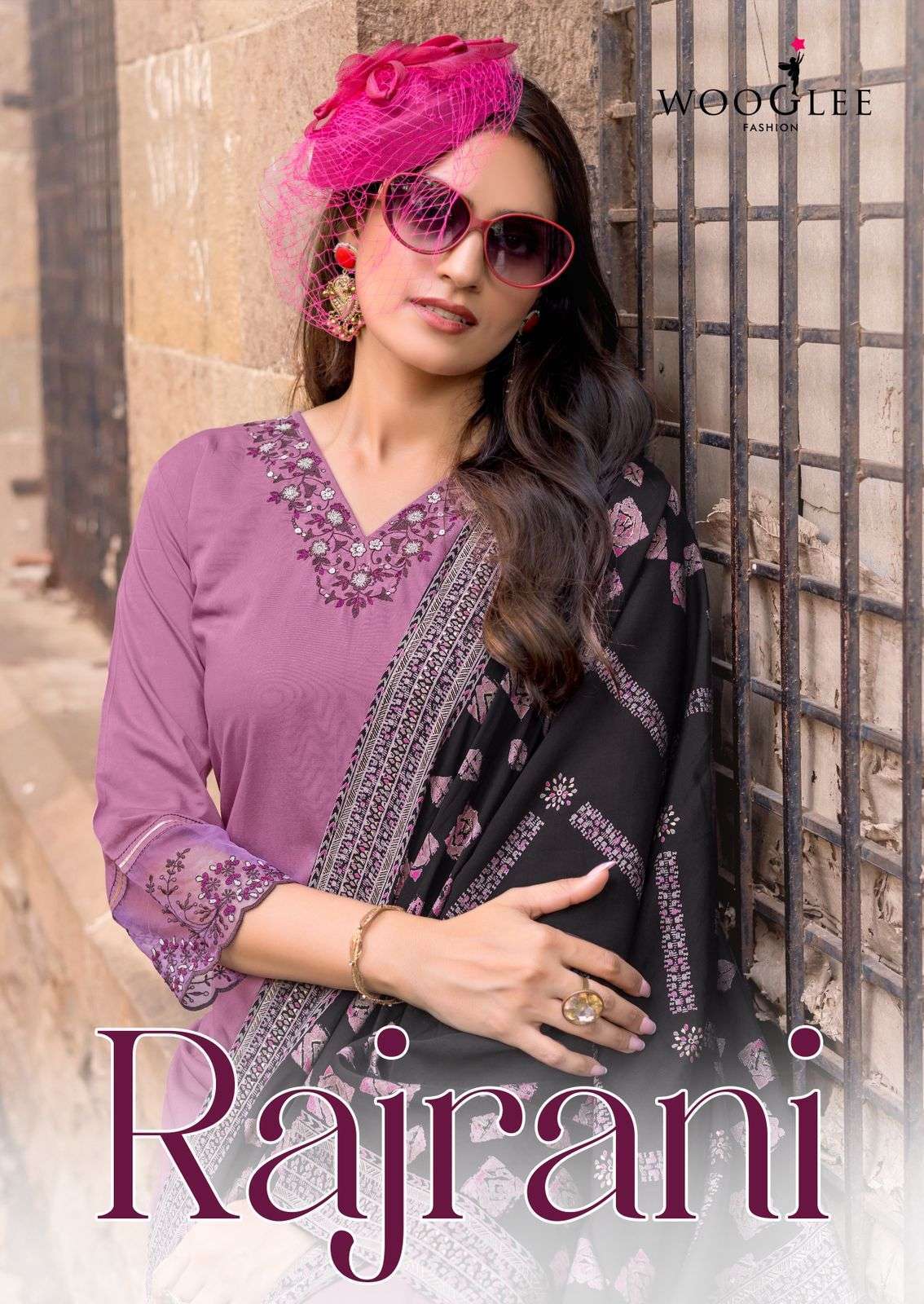 WOOGLEE RAJRANI VISCOSE FANCY THREAD WORK READYMADE KAMEEZ SUIT WHOLESALER 2025