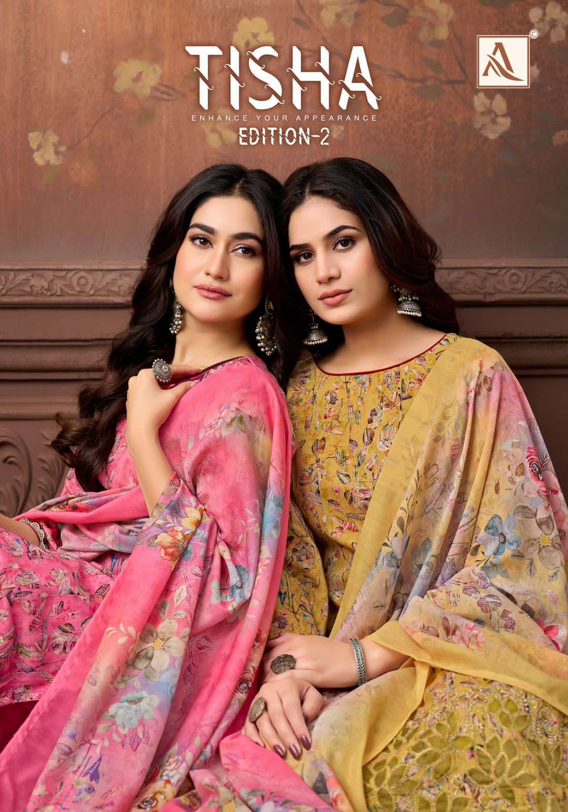 ALOK SUIT TISHA EDITION 2 VISCOSE RAYON SUIT WHOLESALER BEST RATE 