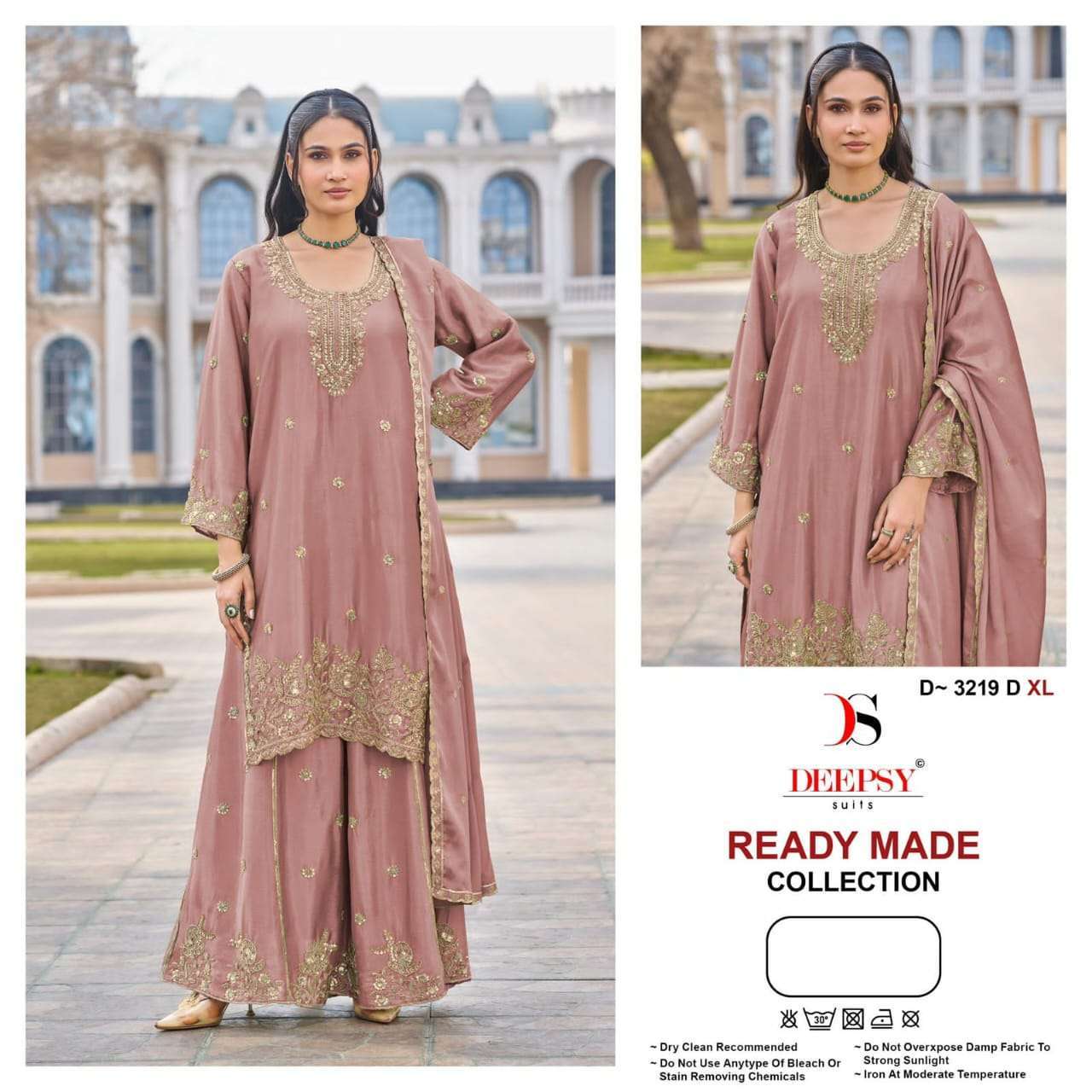 DEEPSY D 3219 COLORS READYMADE PARTYWEAR SUIT LATEST DESIGN WHOLESALER 