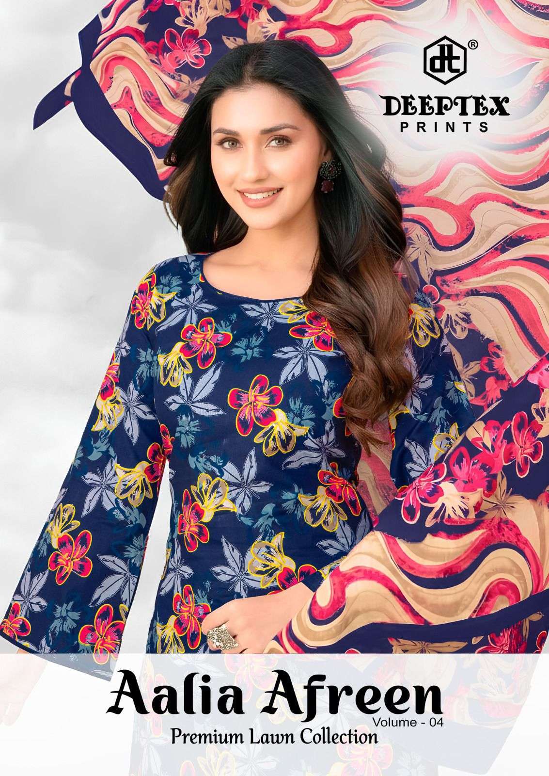 DEEPTEX AALIA AFREEN VOL 4 UNSTITCH COTTON SUIT WHOLESALER 