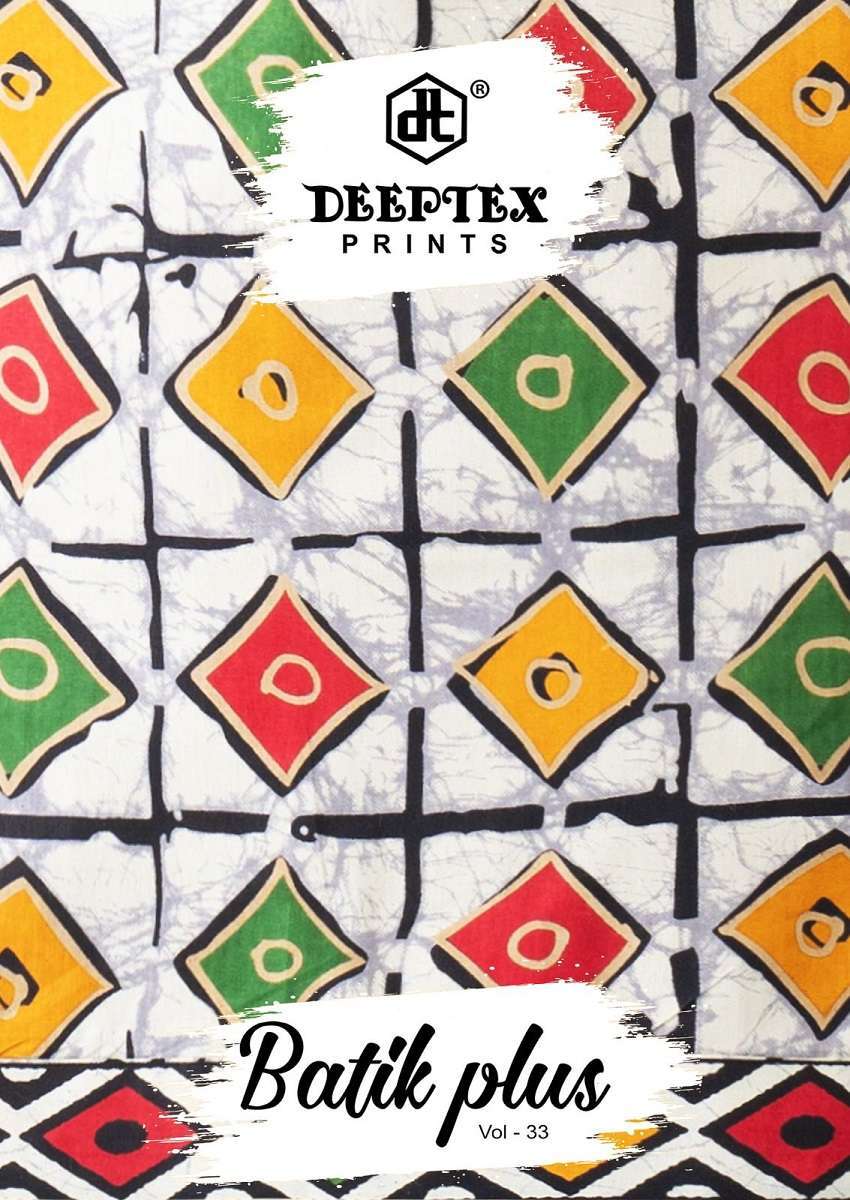 DEEPTX BATIK PLUS VOL 33 COTTON SUIT WHOLESALER BEST RATE 2025