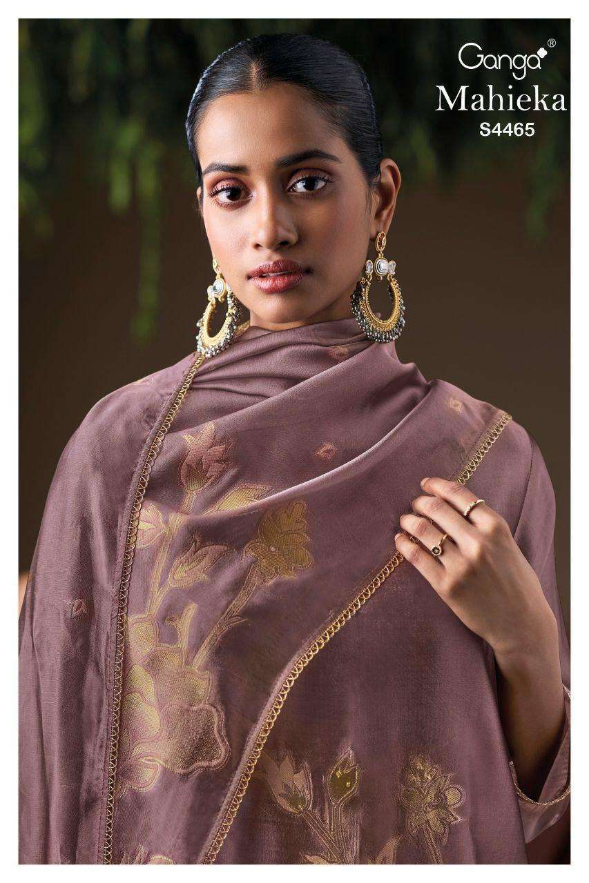 GANGA FASHION MAHIEKA 4465 PREMIUM VISCOSE SILK SUIT WHOLESALER 