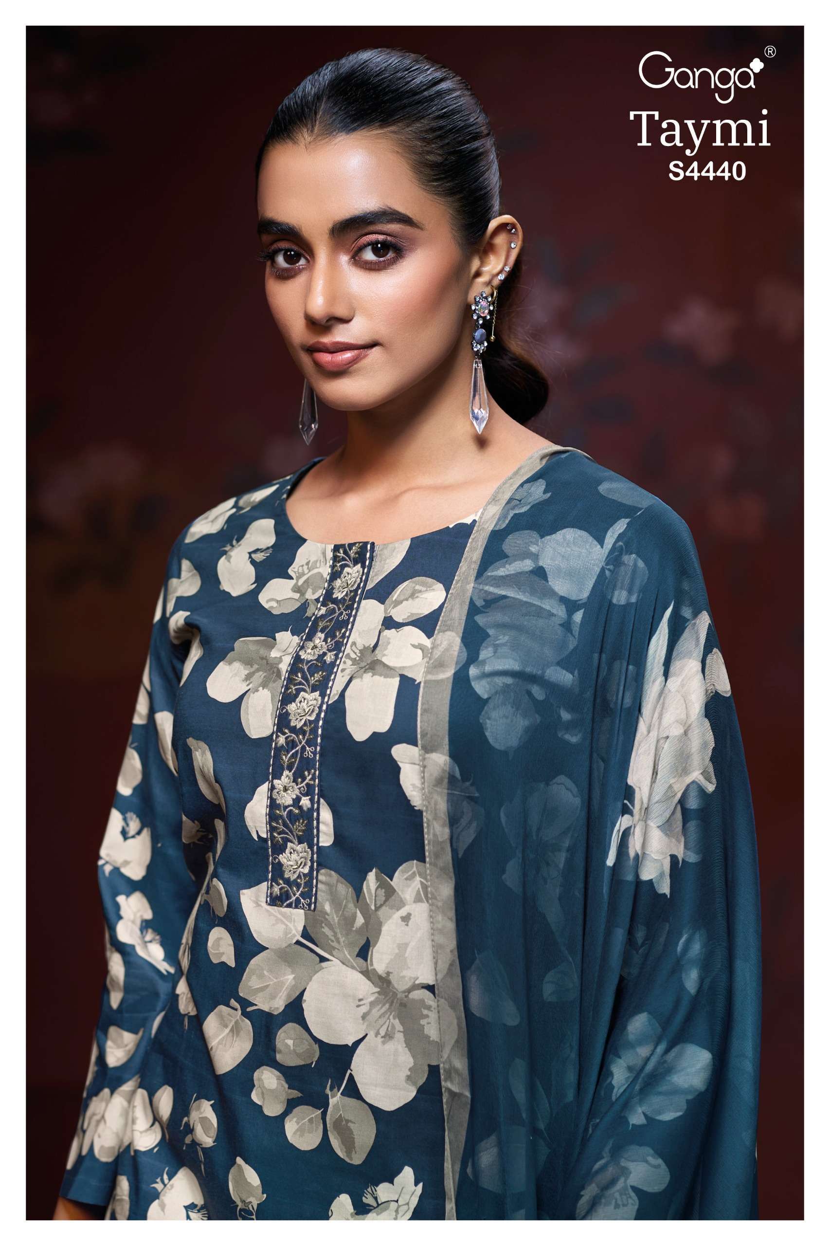 GANGA FASHION TAYMI 4440 FANCY COTTON SALWER KAMEEZ SUIT WHOLESALER 2026