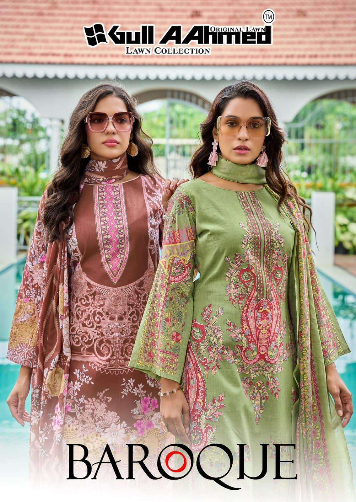 GULL AHMED BAROQUE VOL 2 PRINTED COTTON DRESS WHOLESALER 2026