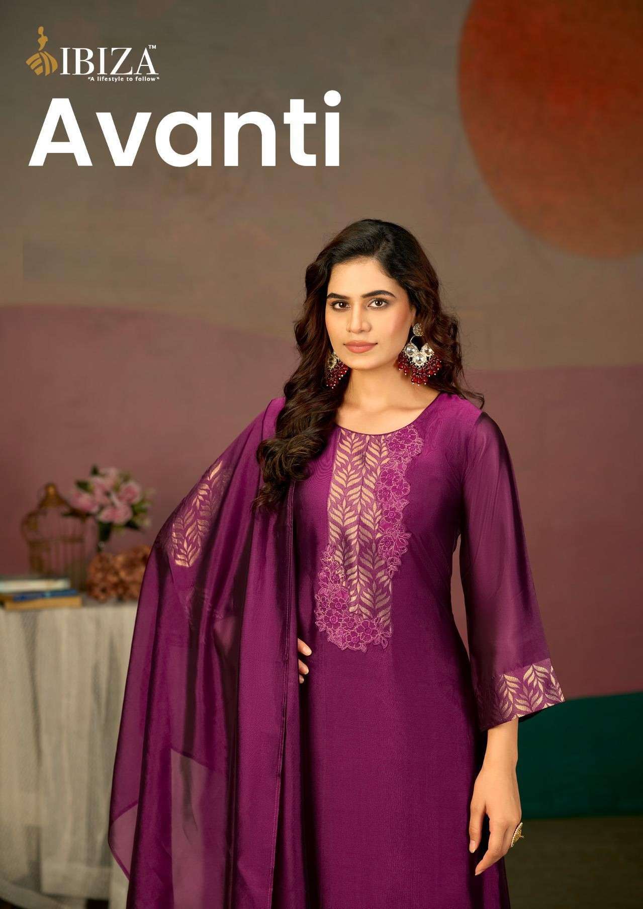 IBIZA LIFESTYLE AVANTI PURE BANGLORI SILK DESIGNER SALWER KAMEEZ WHOLESALER 
