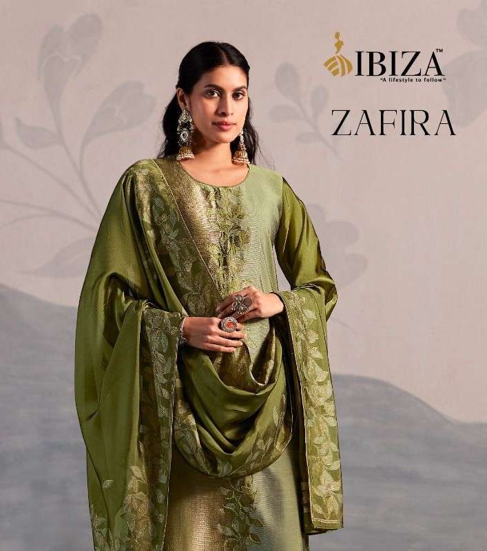 IBIZA ZAFIRA BANGLORY SILK JACQUARD SUIT WHOLESALER BEST RATE DEALR 2026