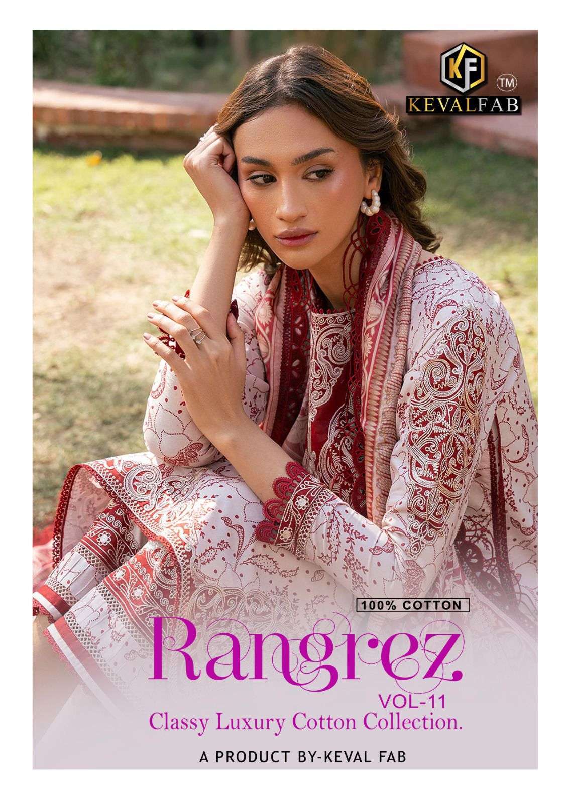 KEVAL FAB RANGREZ VOL 11 COTTON PRINTED SUIT WHOLESALER 2025
