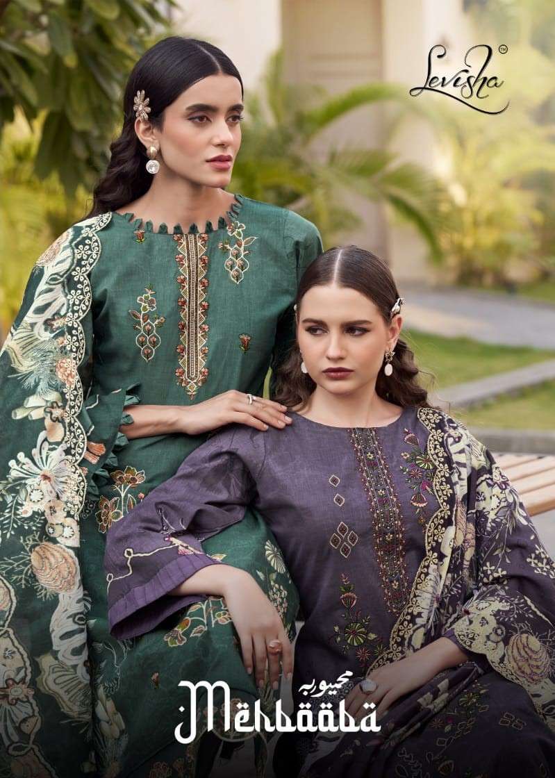LEVISHA MEHBOOBA CAMRIC LAWN COTTON SUIT WHOLESALER BEST RATE 2026