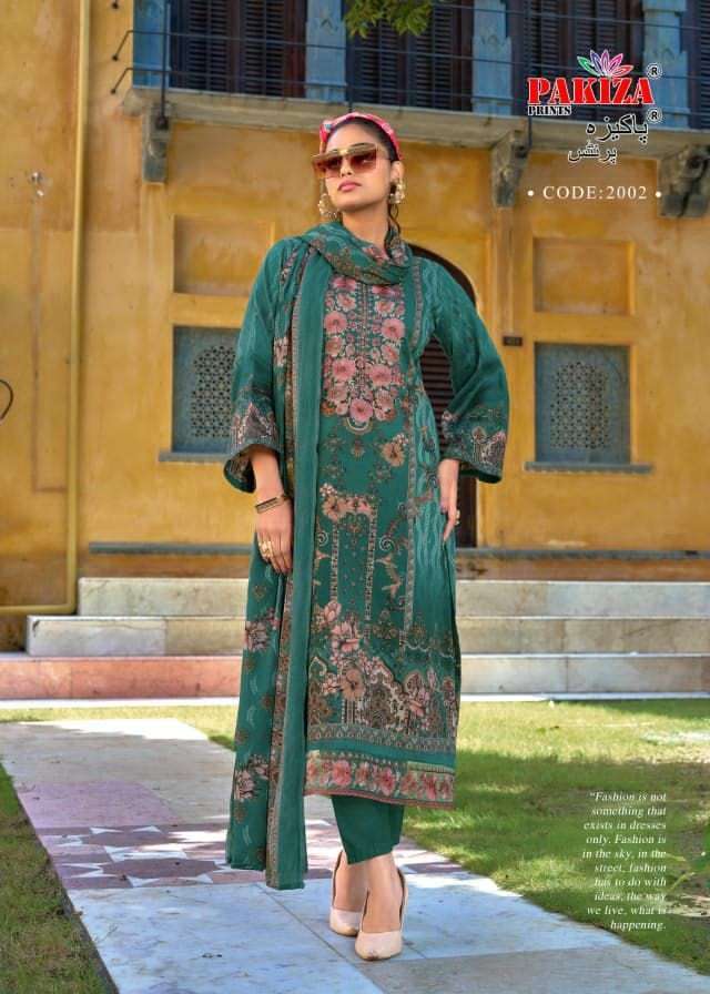 PAKIZA PRINT FARMAISH VOL 2 JAM SATIN SUIT WHOLESALER BEST RATE 
