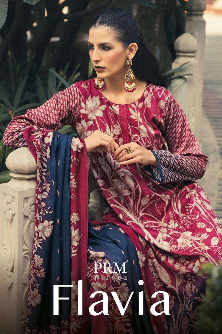 PRM TRENDZ FLAVIA PURE JAM SILK SALWER KAMEEZ WHOLESALER 2026