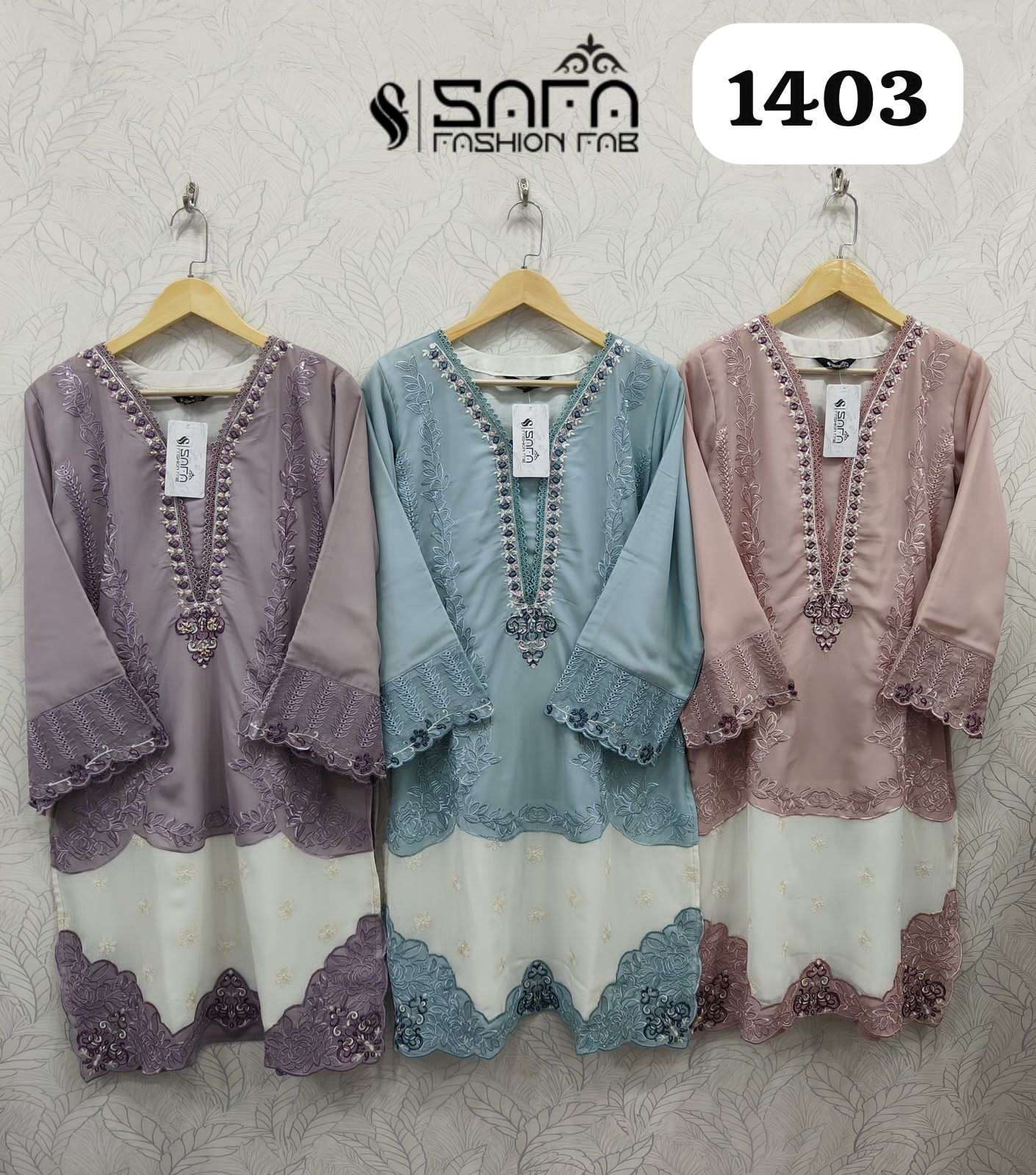 SAFA FASHION SF 1403 PAKISTANI READYMADE COLLECTION WHOLESALER 