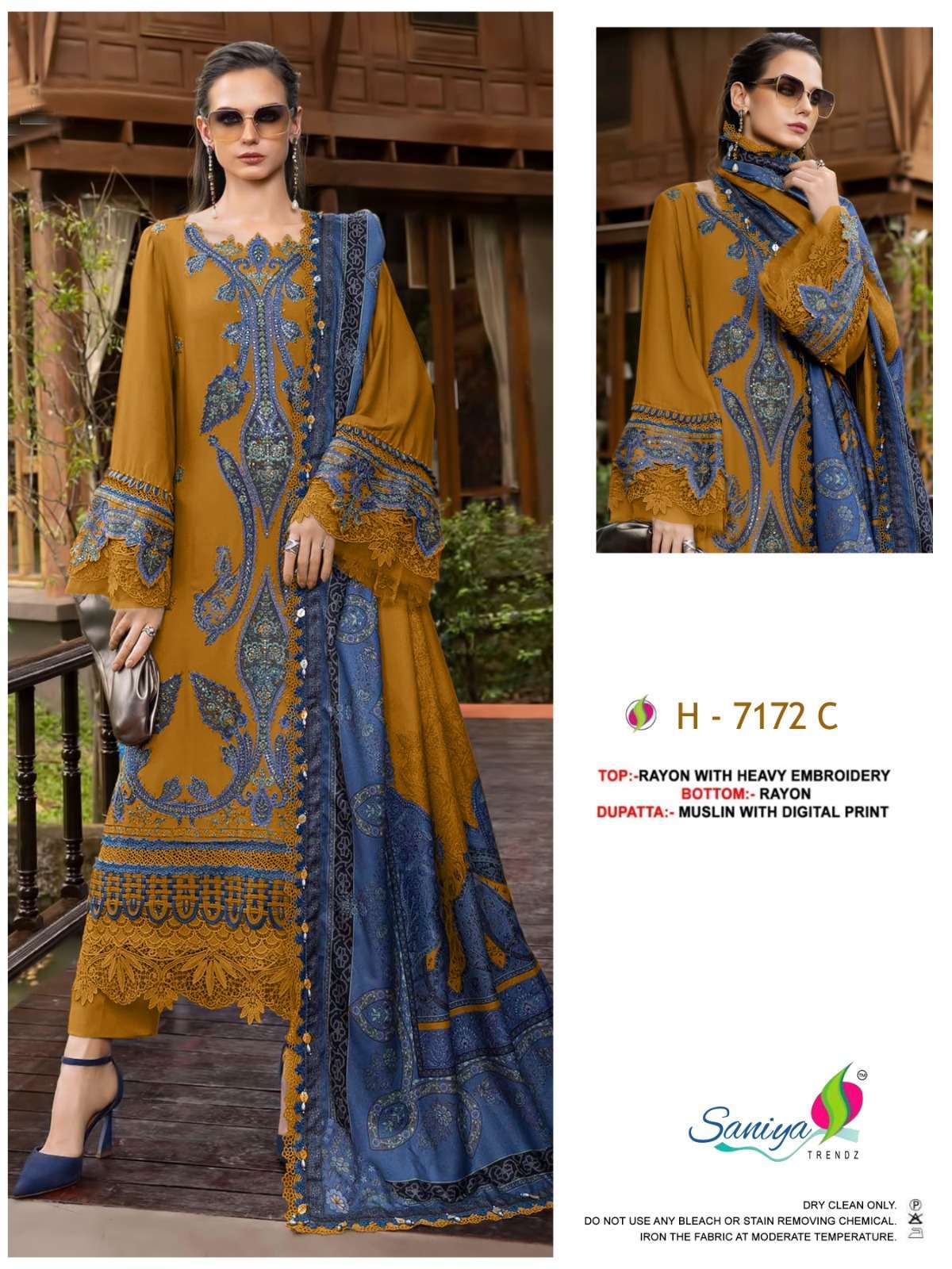 SANIYA TRENDZ 7172 COLORS COTTON PAKISTANI SUIT WHOLESALER BEST RATE 2026
