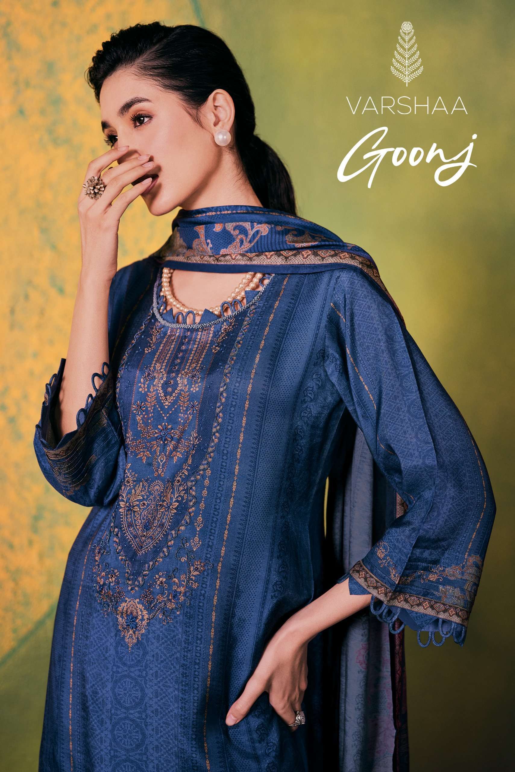 VARSHA GOONJ PRINTED MUSLIN SUIT CATALOG WHOLESALER 2026
