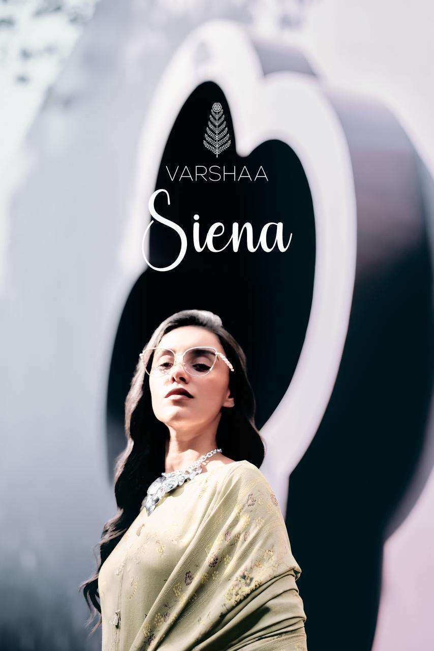 VARSHA SIENA FANCY VISCOSE PASHMINA WINTER SUIT CATALOG BEST RATE 