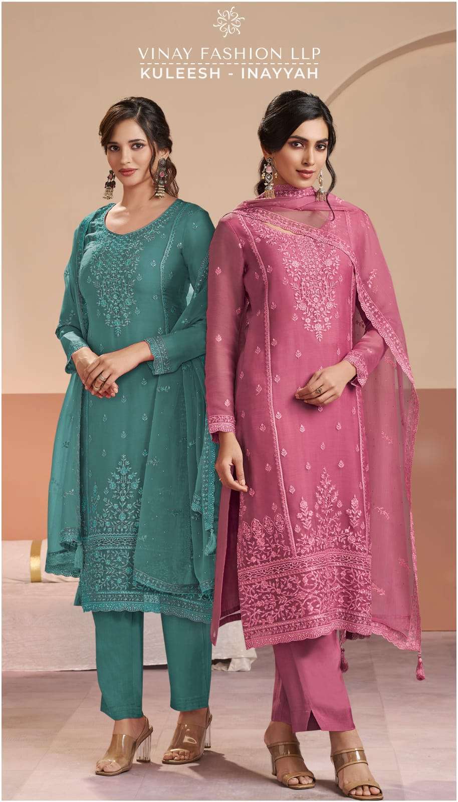 VINAY FASHION KULEESH INAYYAH DESIGNER LADIES SUIT WHOLESALER 