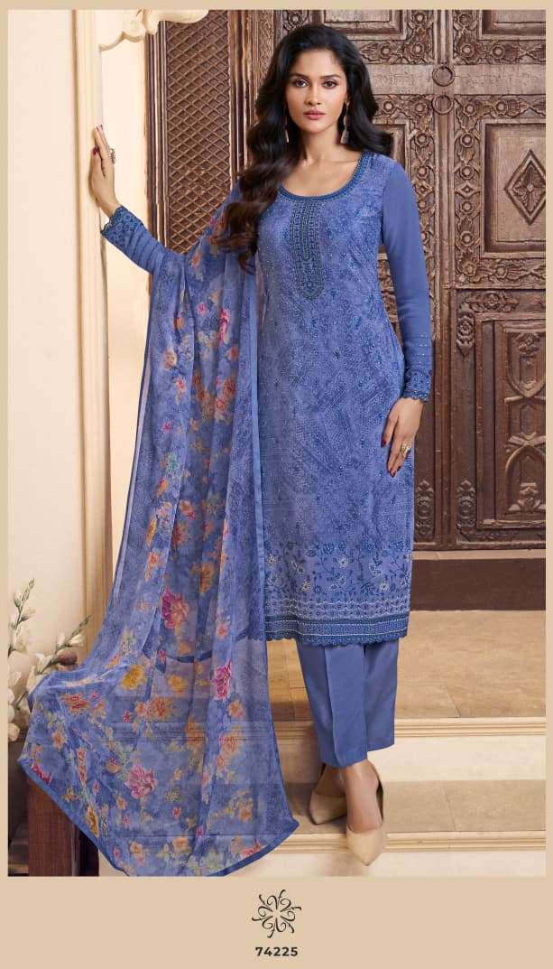 VINAY FASHION SILKINA ROYAL CREPE VOL 48 PRINTED SUIT WHOLESALER BEST RATE 2026