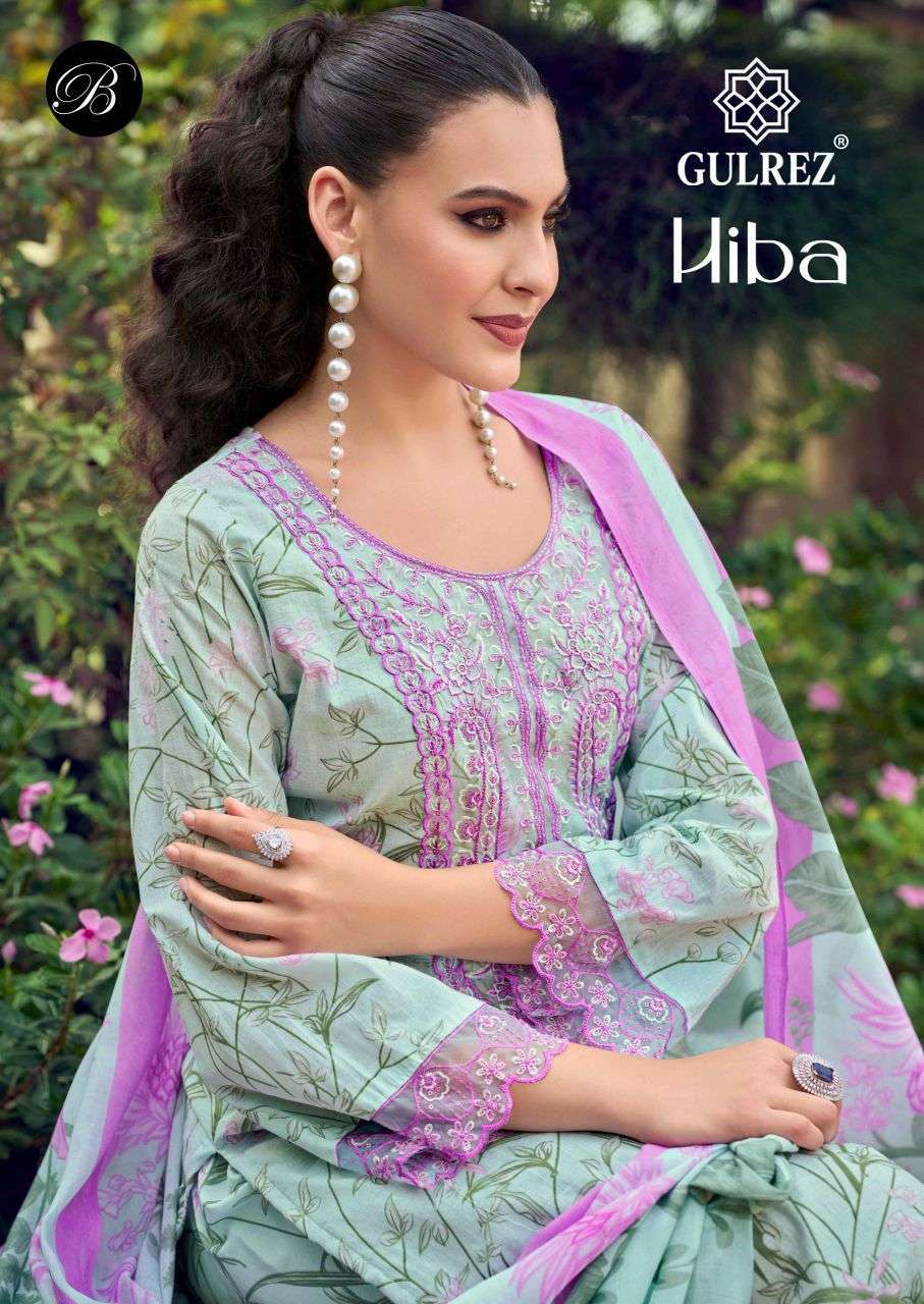 BELLIZA DESIGNER HIBA COTTON SUIT WHOLESALER BEST RATE 