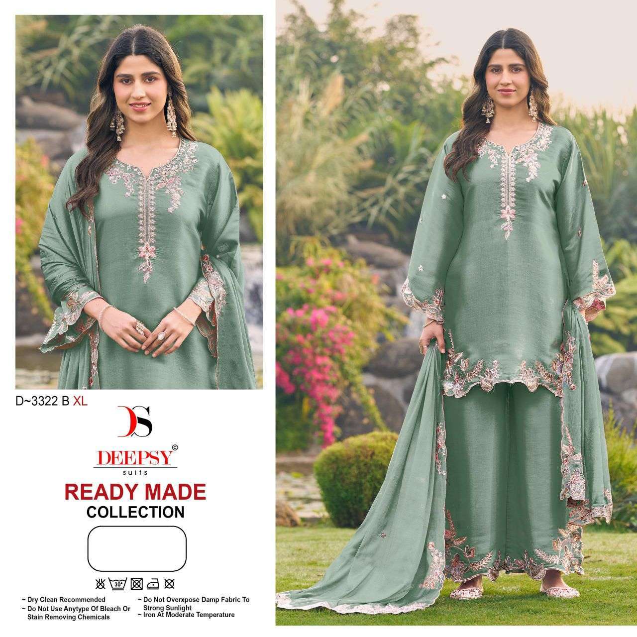DEEPSY SUIT 3322 COLORS VISCOSE SATIN READYMADE SUIT WHOLESALER BEST RATE 