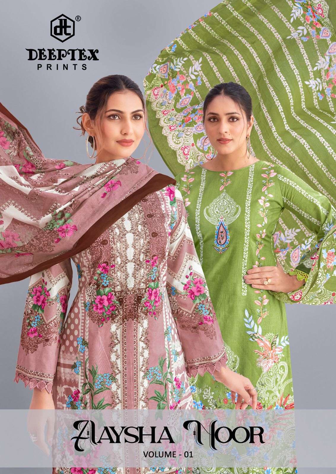 DEEPTEX AAISHA NOOR VOL 1 DESIGNER SALWER KAMEEZ SUIT WHOLESALER 
