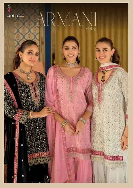 EBA LIFESTYLE ARMANI VOL 8 DESIGNER PALAZZO WEDDING DRESS CATALOG EXPORTER 2025