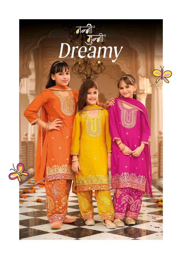 EBA LIFESTYLE DREAMY EMBROIDEREY KIDS CHINON READYMADE COLLECTION BEST RATE DEALER 