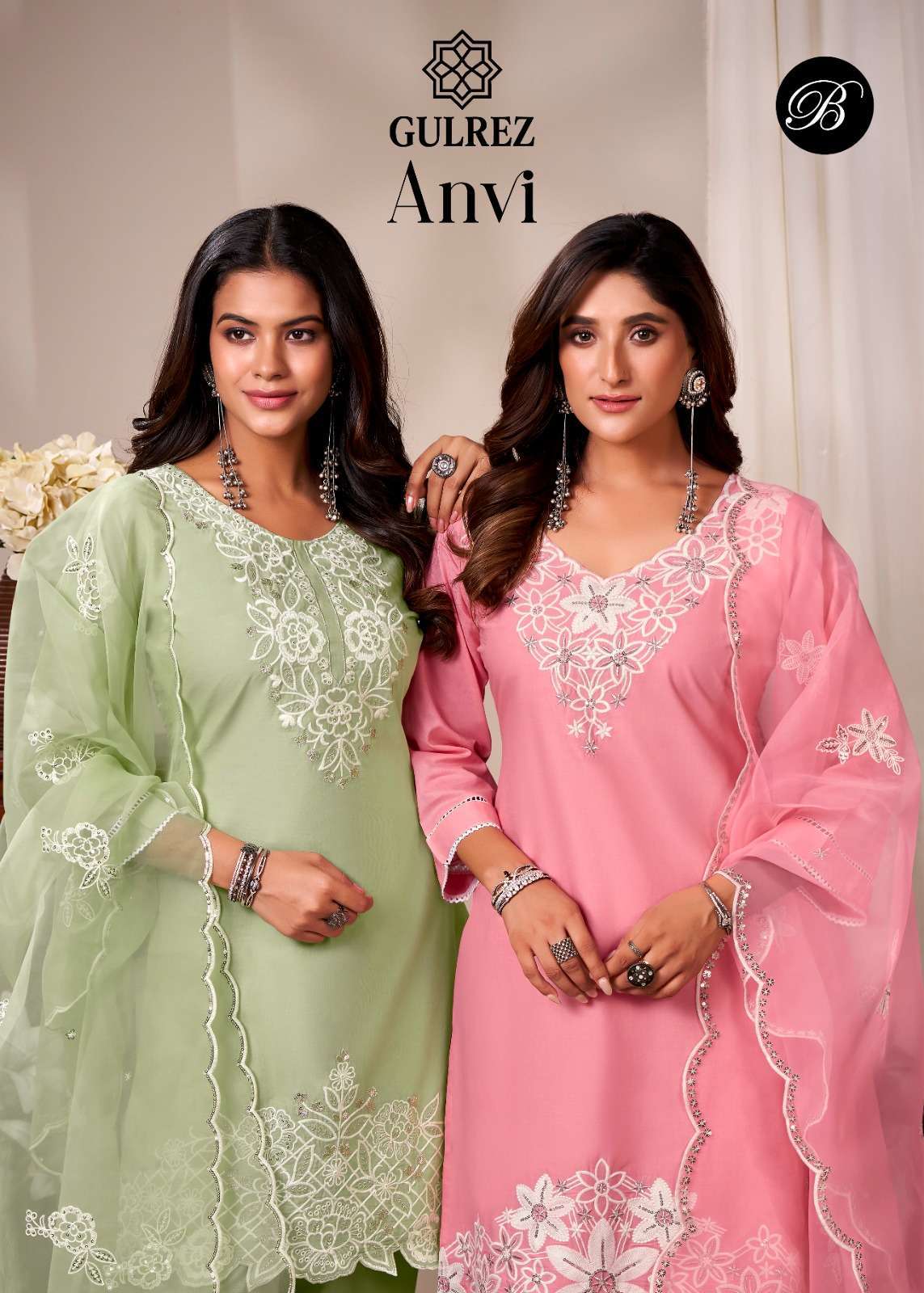 GULREZ ANVI COTTON EMBROIDERY READYMADE SUIT WHOLESALER BEST RATE DEALER 2026