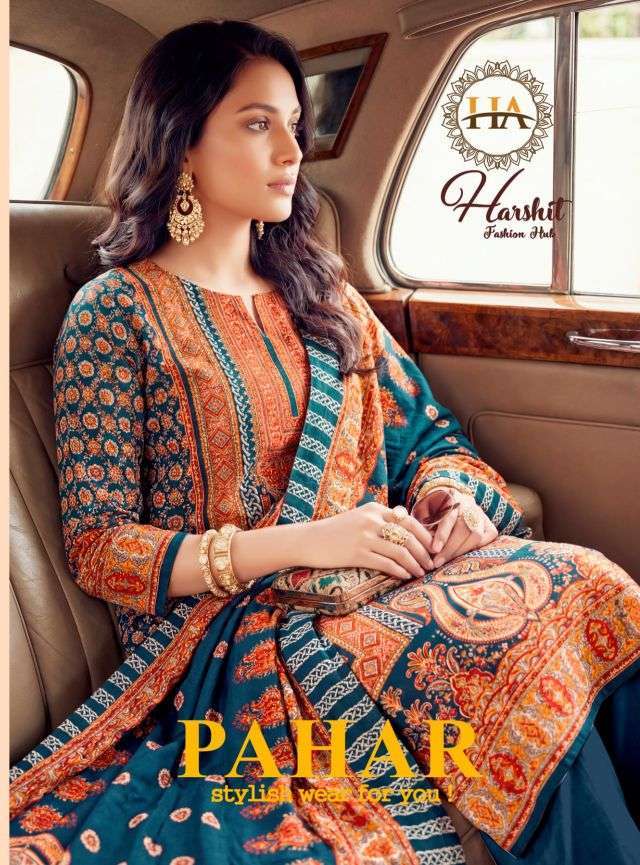 HARSHIT FASHION PAHAR COTTON HAND WORK SUIT WHOLESALER BEST RATE 