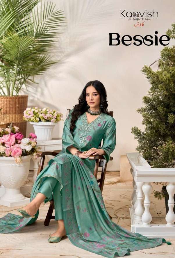 KAAVISH BESSIE 2011 TO 2016 MODAL SILK GOTA PATTI WORK SALWER KAMEEZ 2026