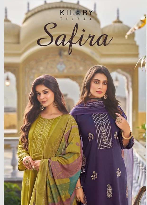 KILORY TRENDZ SAFIRA JAM COTTON EMBROIDERED SALWER KAMEEZ 2026