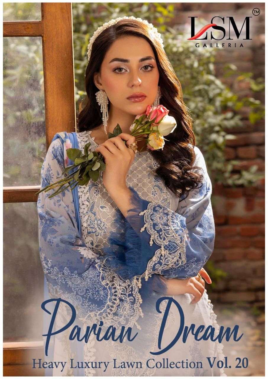 LSM GALLERIA PARIAN DREAM VOL 20 PURE COTTON DRESS CATALOGUE 
