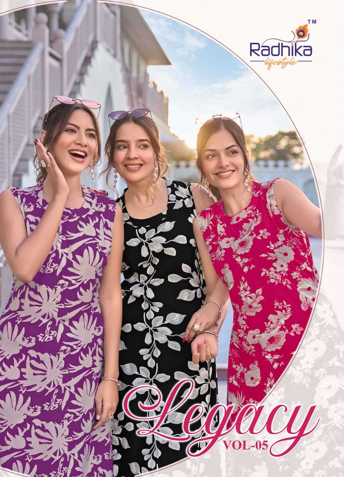 RADHIKA LIFESTYLE LEGACY VOL 5 RAYON CORD SET WHOLESALER 2026