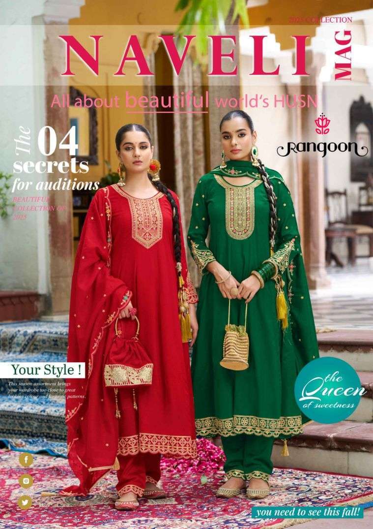 RANGOON NAVELI SILK READYMADE SUIT WHOLESALER 2026
