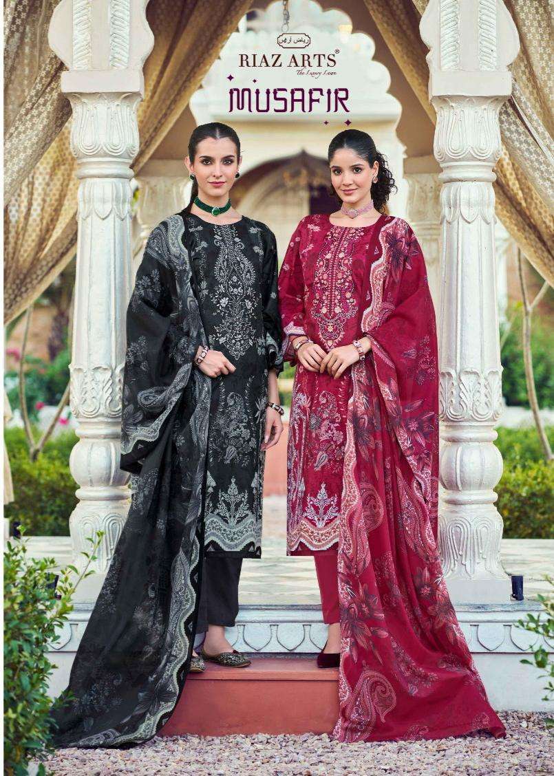 RIAZ ARTS MUSAFIR VOL 31 KARACHI LAWN PAKISTANI SALWER KAMEEZ WHOLESALER  