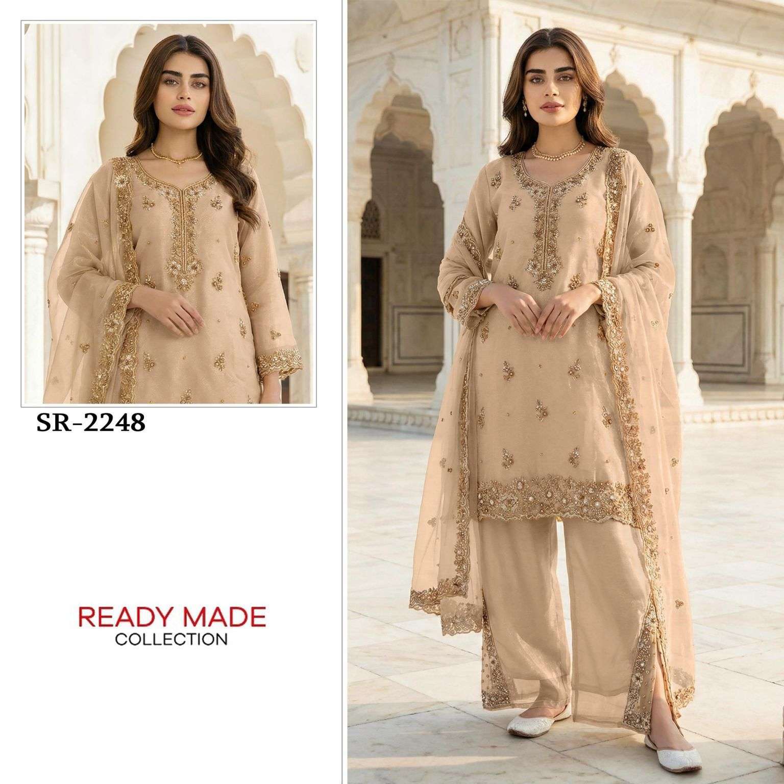 SHREE FAB 2248 COLORS CHIFFON PAKISTANI READYMADE SUIT WHOLESALER 2026