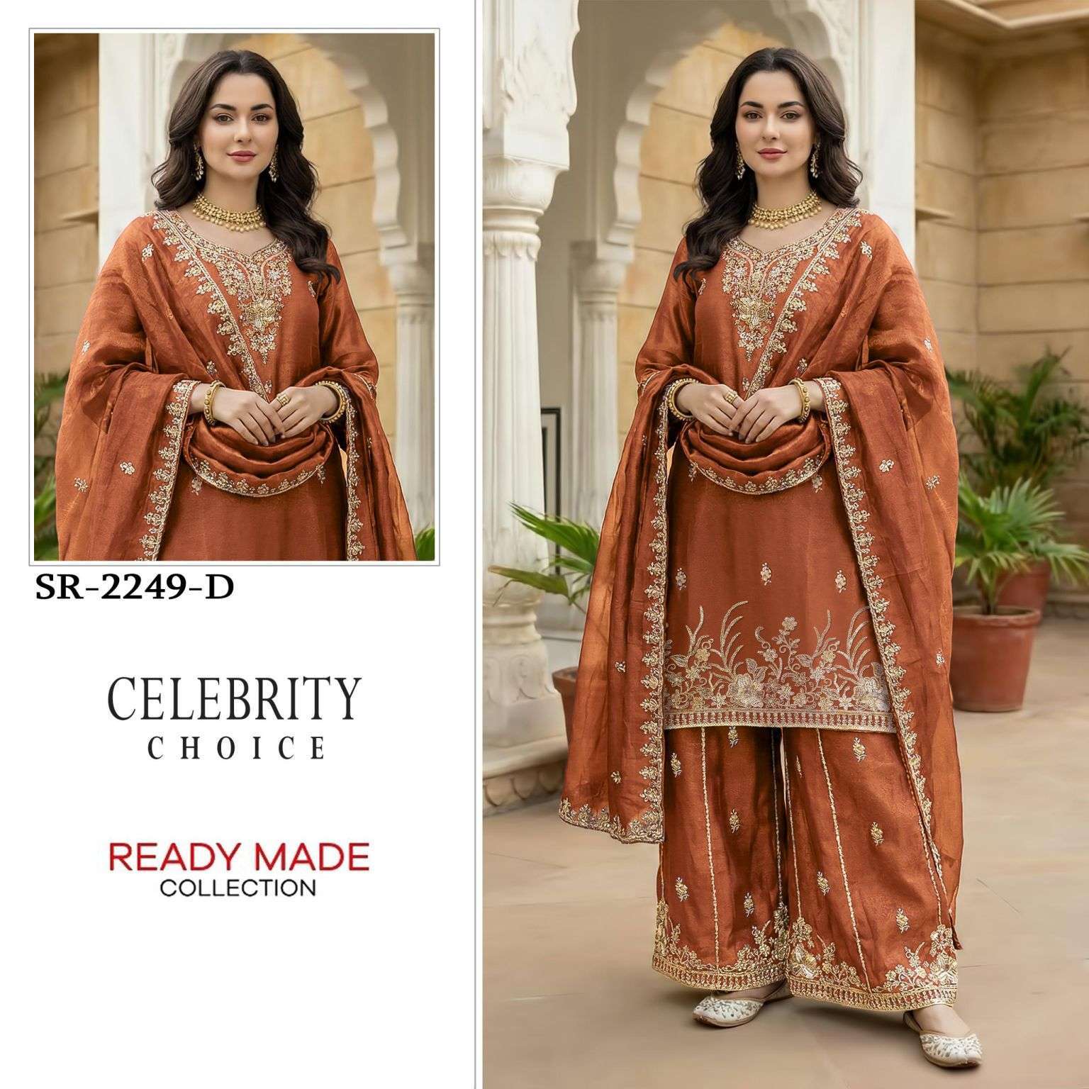 SHREE FAB 2249 COLORS CHIFFON PAKISTANI READYMADE SUIT WHOLESALER 2026