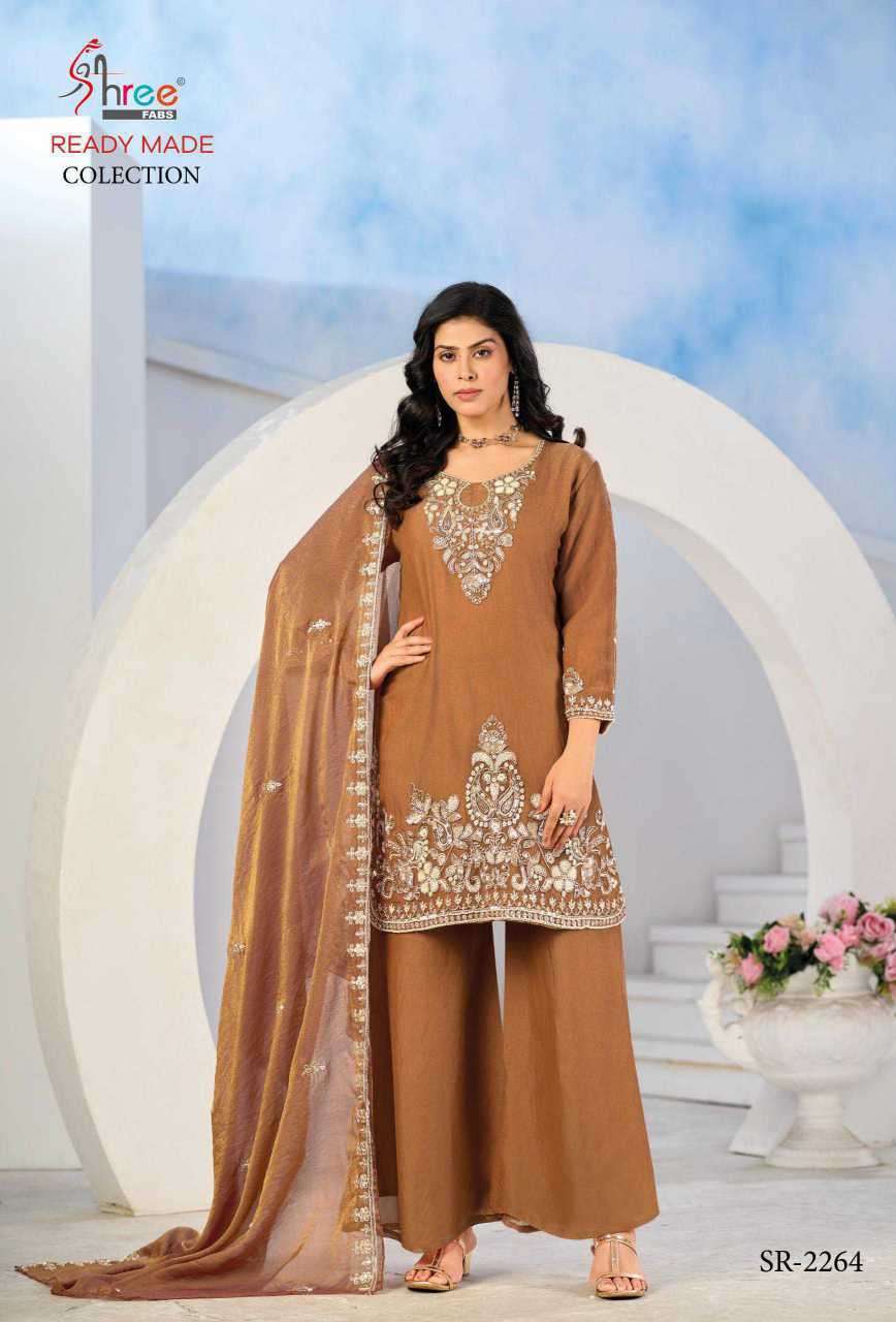 SHREE FAB 2264 COLORS READYMADE PAKISTANI SUIT SHREE FAB WHOLESALER 