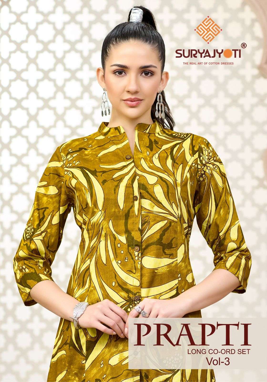 SURYAJYOTI PRAPTI VOL 3 PRINTED COTTON CORD SET WHOLESALER 2025