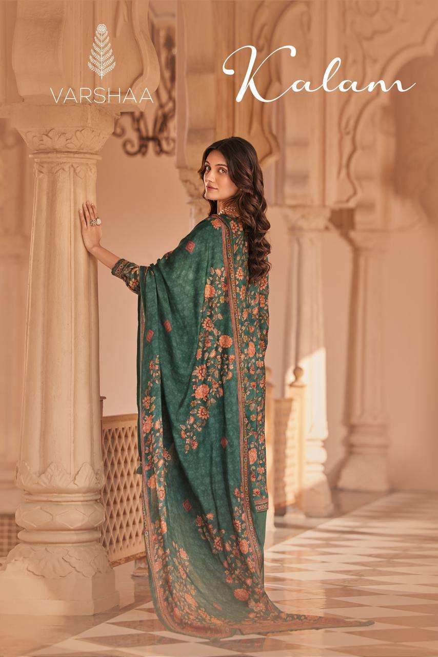 VARSHA FASHION KALAM VISCOSE MUSLIN LADIES SUIT WHOLESALER BEST RATE 
