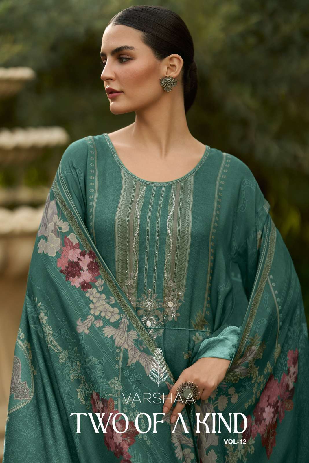 VARSHA FASHION TWO OF A KIND VOL 12 MUSLIN LADIES SUIT WHOLESALER 2026