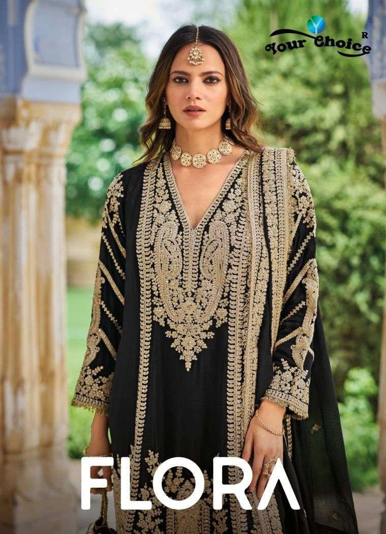 YOUR CHOICE FLORA 1001 TO 1005 CHINON SUIT WHOLESALER 