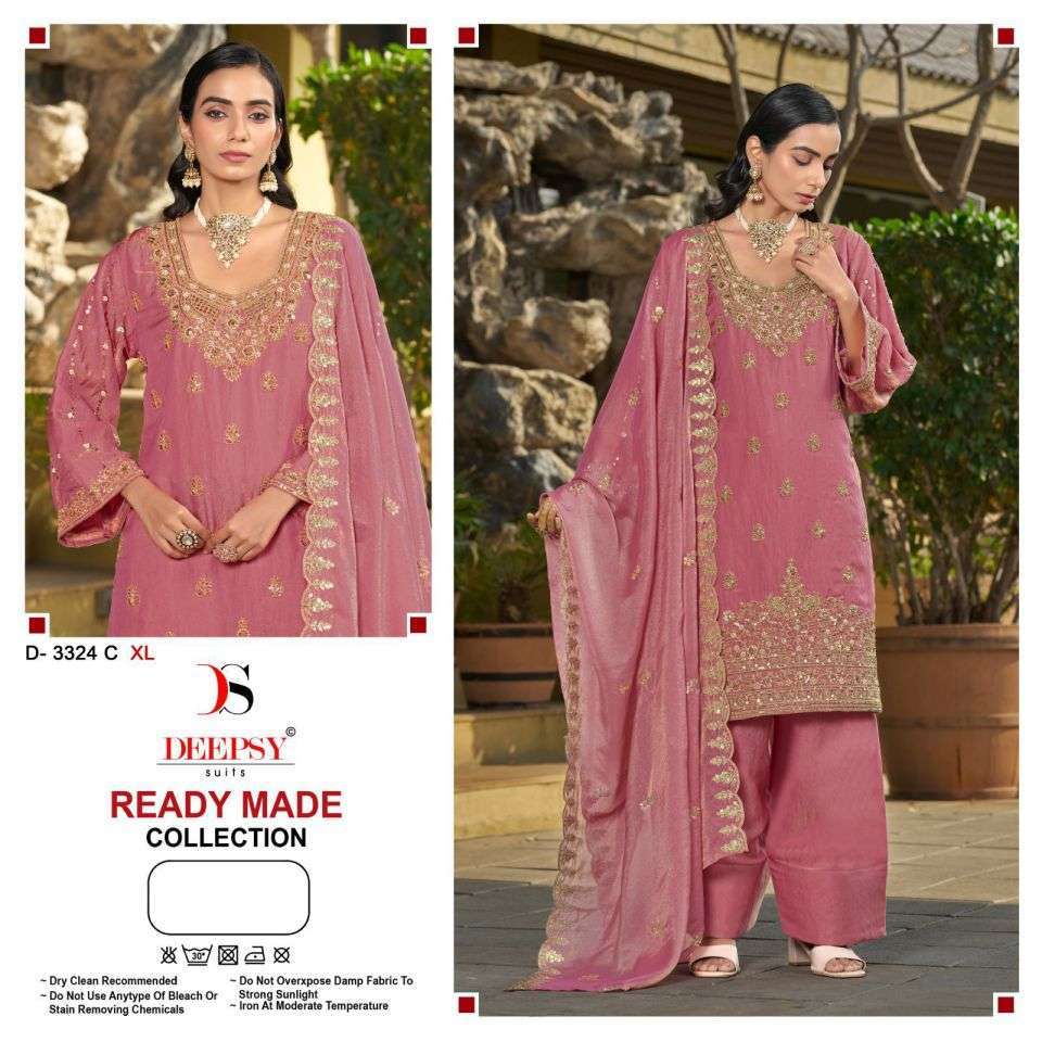DEEPSY SUIT 3324 COLORS FANCY MOSS READYMADE SUIT WHOLESALER BEST RATE 