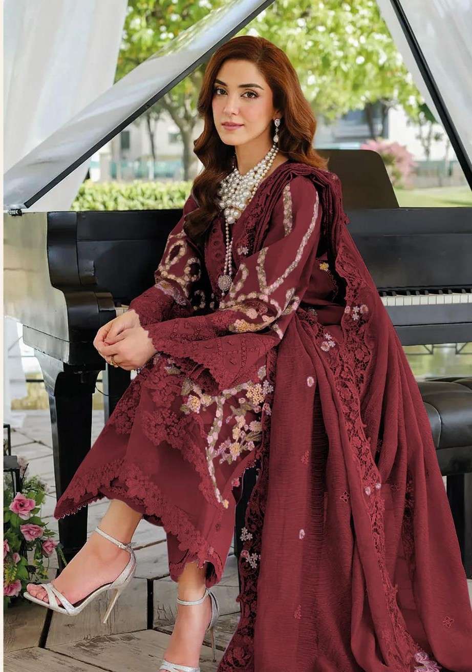DEEPSY SUIT ELAF VOL 4 1432 COLORS SELF EMBROIDERY PAKSTANI SUIT WHOLESALER 2026