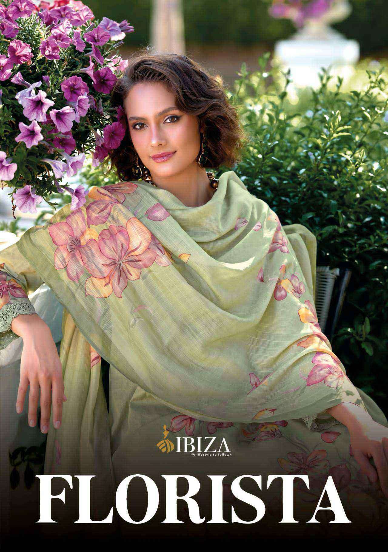 IBIZA LIFESTYLE FLORISTA COTTON PRINT DESIGNER SALWER KAMEEZ SUIT WHOLESALER 2026