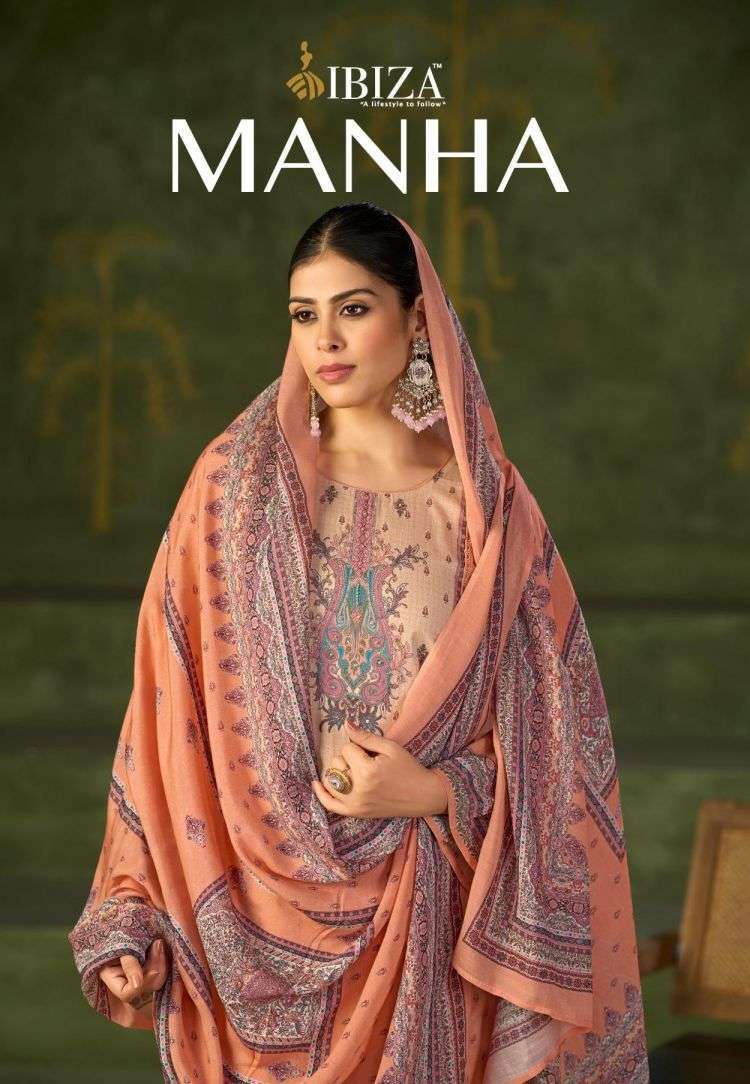 IBIZA LIFESTYLE MANHA PRINTED COTTON SALWER KAMEEZ SUIT WHOLESALER BEST RATE DEALER 