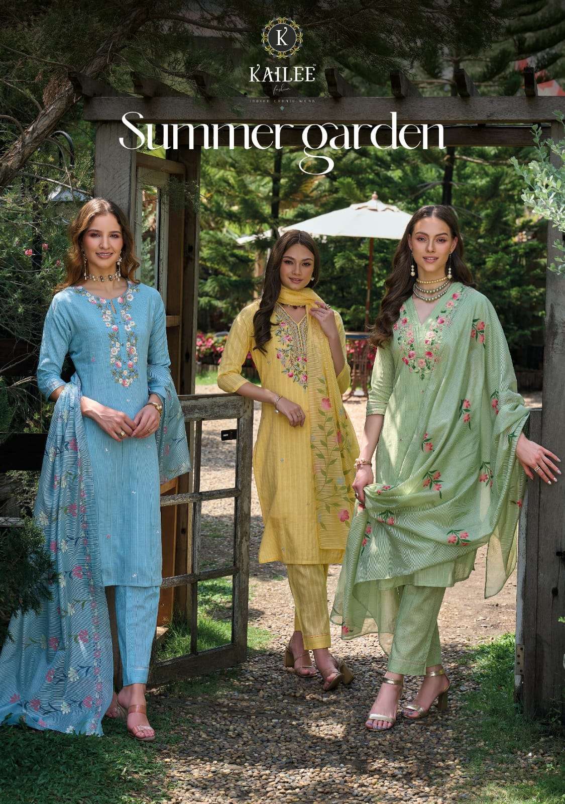 KAILEE SUMMER GARDEN PURE COTTON SALWER SUIT WHOLESALER 2026