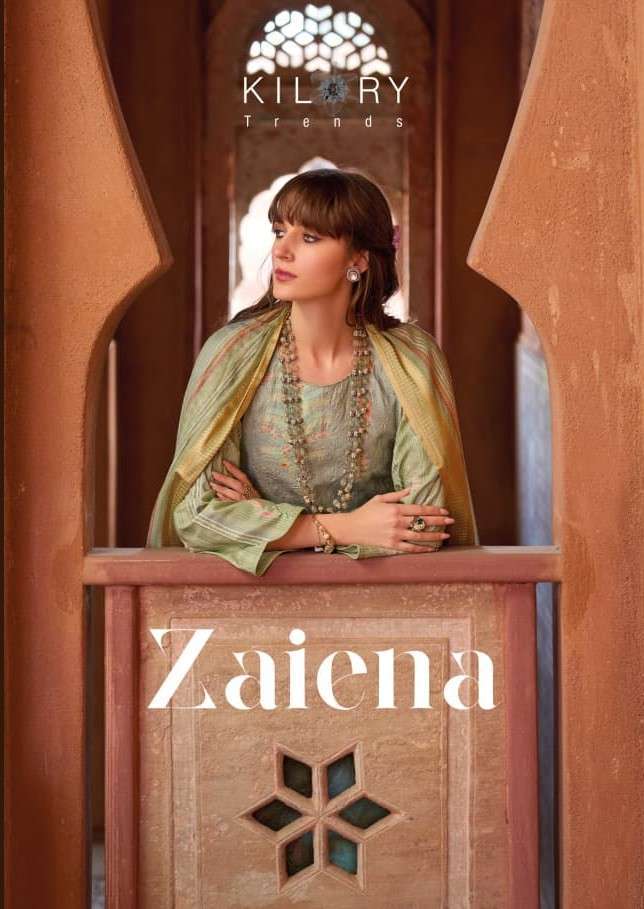 KILORY TRENDZ ZAIENA LAWN COTTON DIGITAL PRINT SUIT WHOLESALE BEST RATE DEALER 